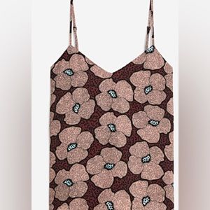 Thin strap adjustable lined camisole